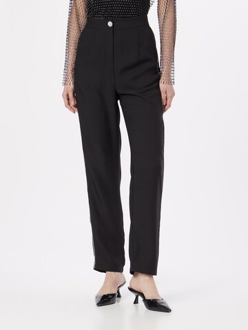 Regular Pantalon Wallis en noir : devant