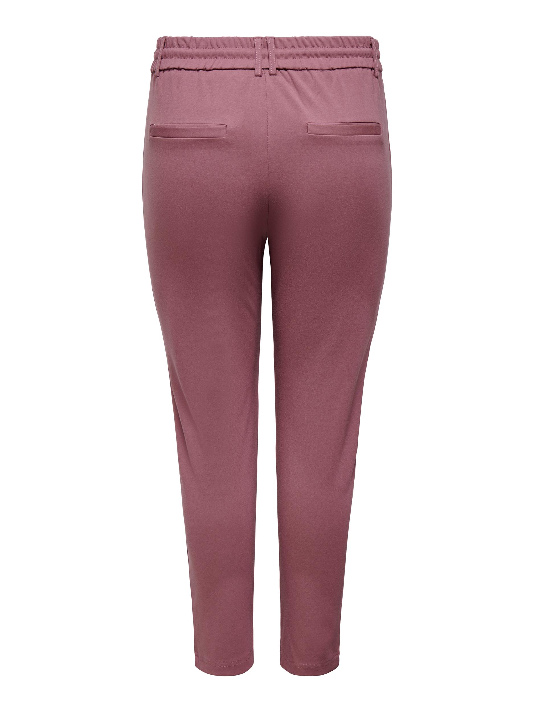 Kobiety Odzież ONLY Carmakoma Spodnie w kolorze Merlotm 