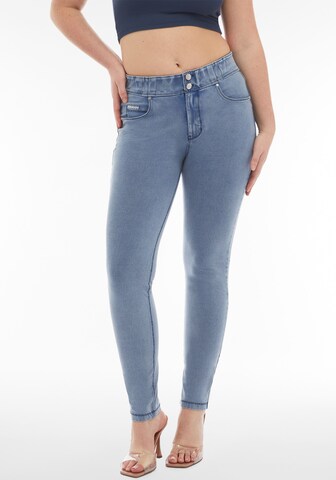 Freddy Skinny Jeggings in Blue: front