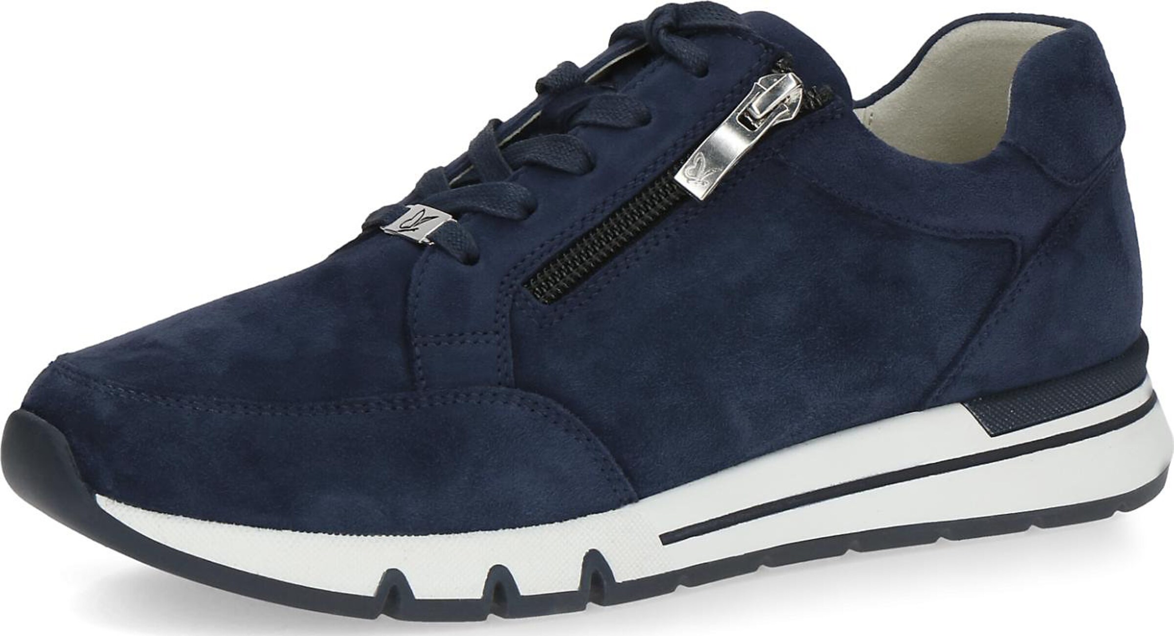 CAPRICE Sportlicher Schnürschuh in Blau: Vorderseite