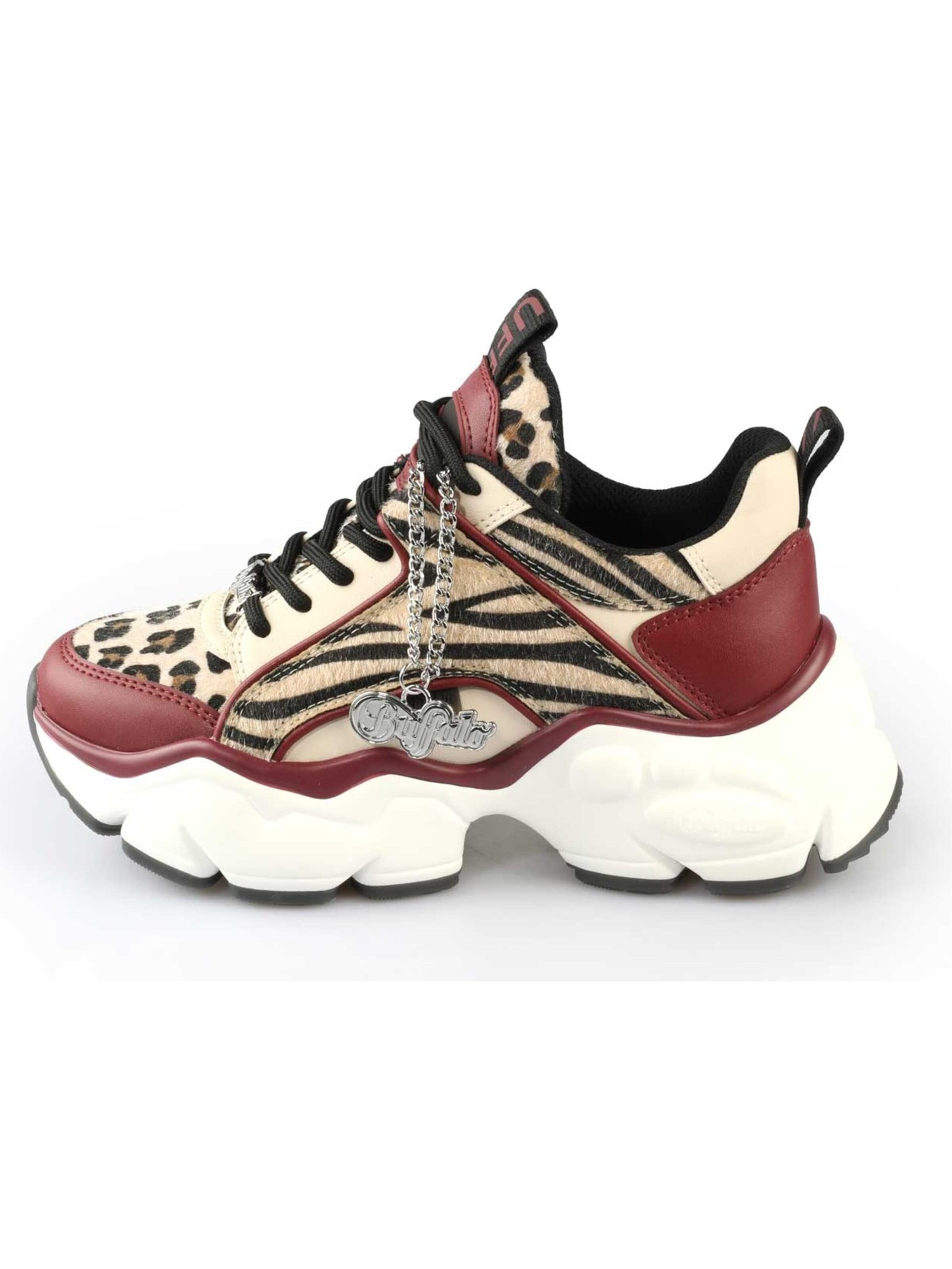 BUFFALO Sneakers 'Binary Glam' in Red: front