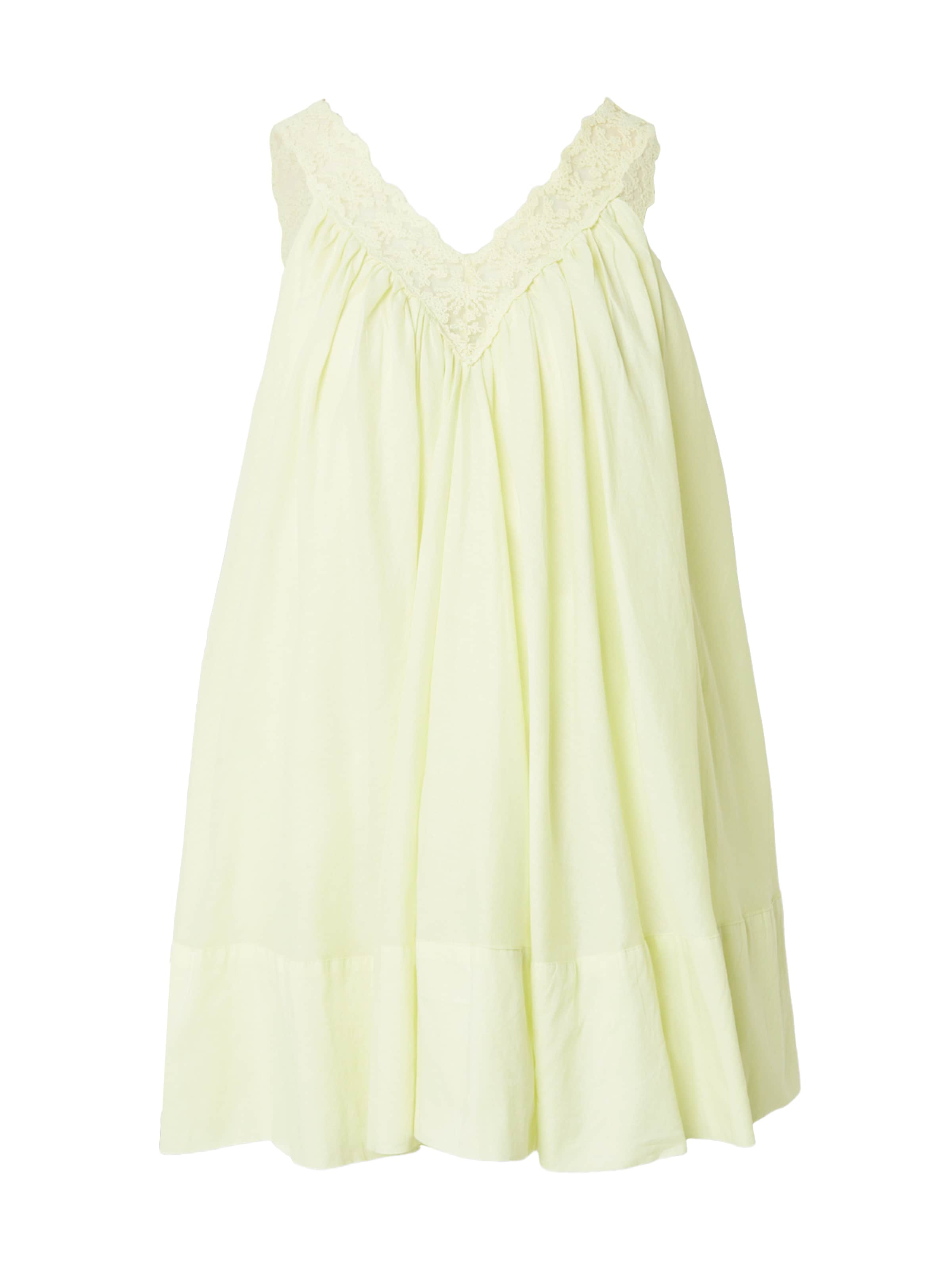 TOPSHOP Summer dress in 34 in Lemon yellow, Item view