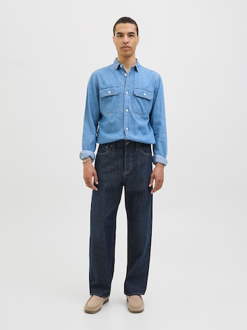JACK & JONES Loosefit Jeans 'JJIAlex JJOriginal' in Blau
