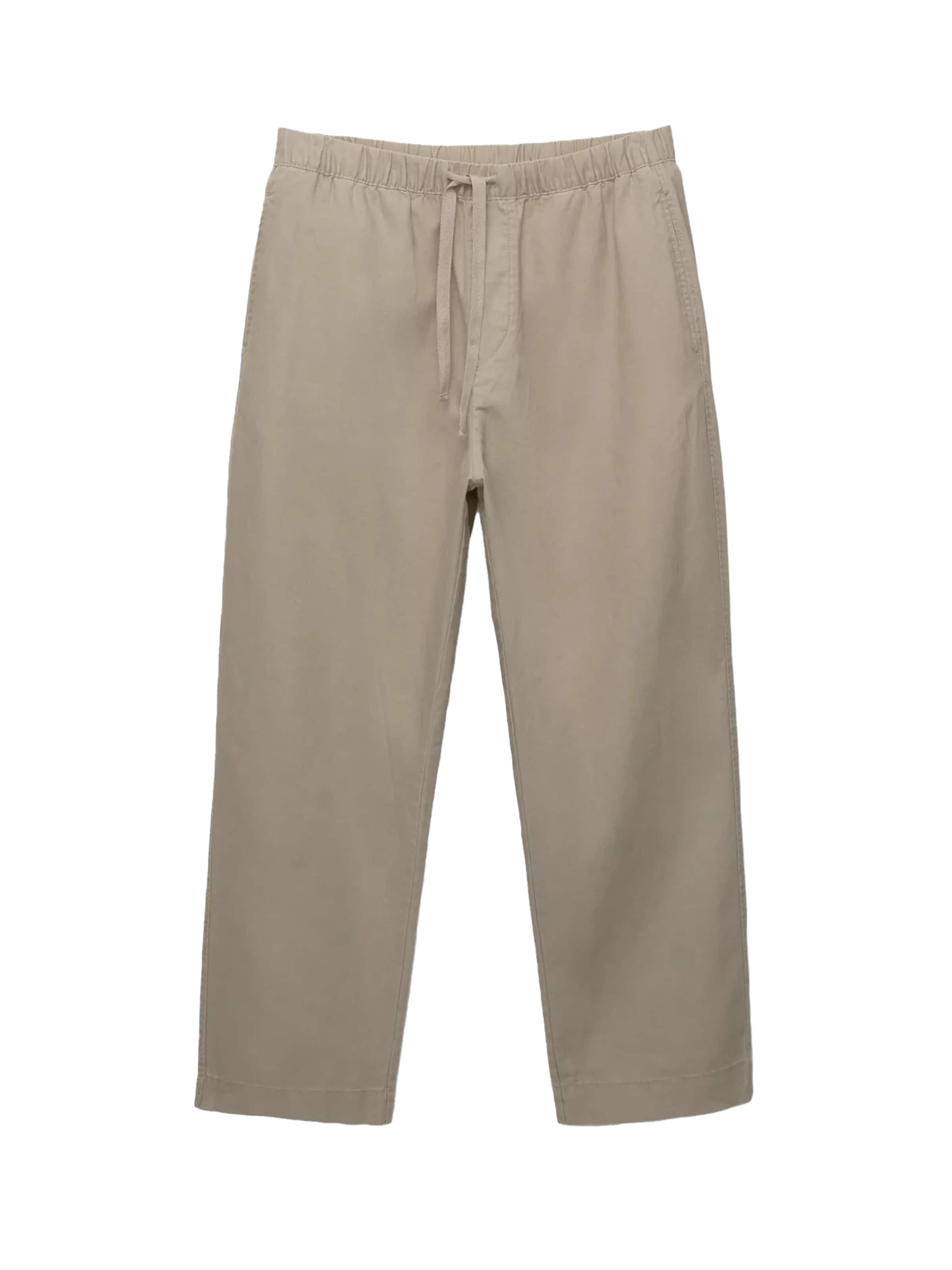Loosefit Pantaloni di Pull&Bear in beige: frontale