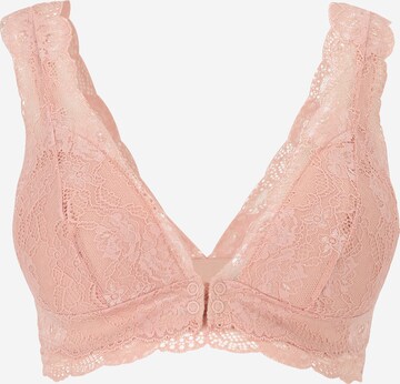 Reggiseno da allattamento 'SENIA' di MAMALICIOUS in rosa: frontale