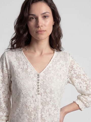 SPIETH & WENSKY Traditional blouse 'Kolumba' in White