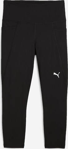Skinny Pantaloni sport 'Tad Essentials' de la PUMA pe negru: față