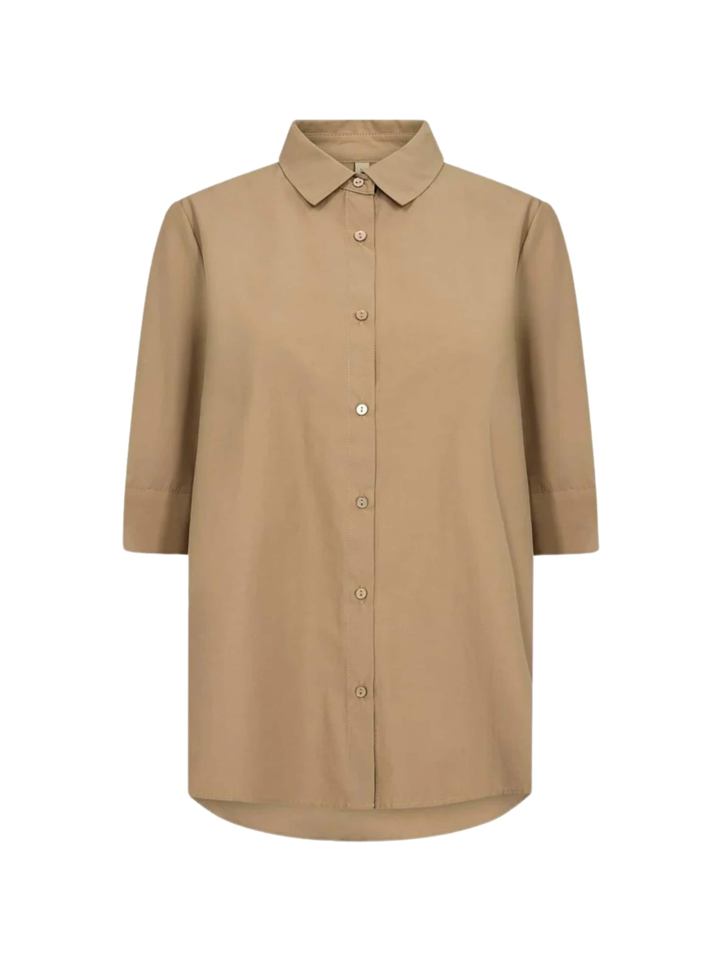 Soyaconcept Bluse 'Netti 39' in Braun: Vorderseite