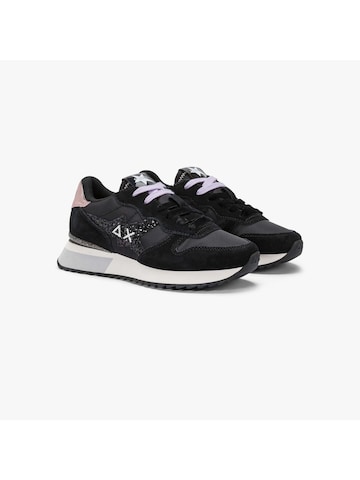 SUN68 Sneakers laag in Zwart
