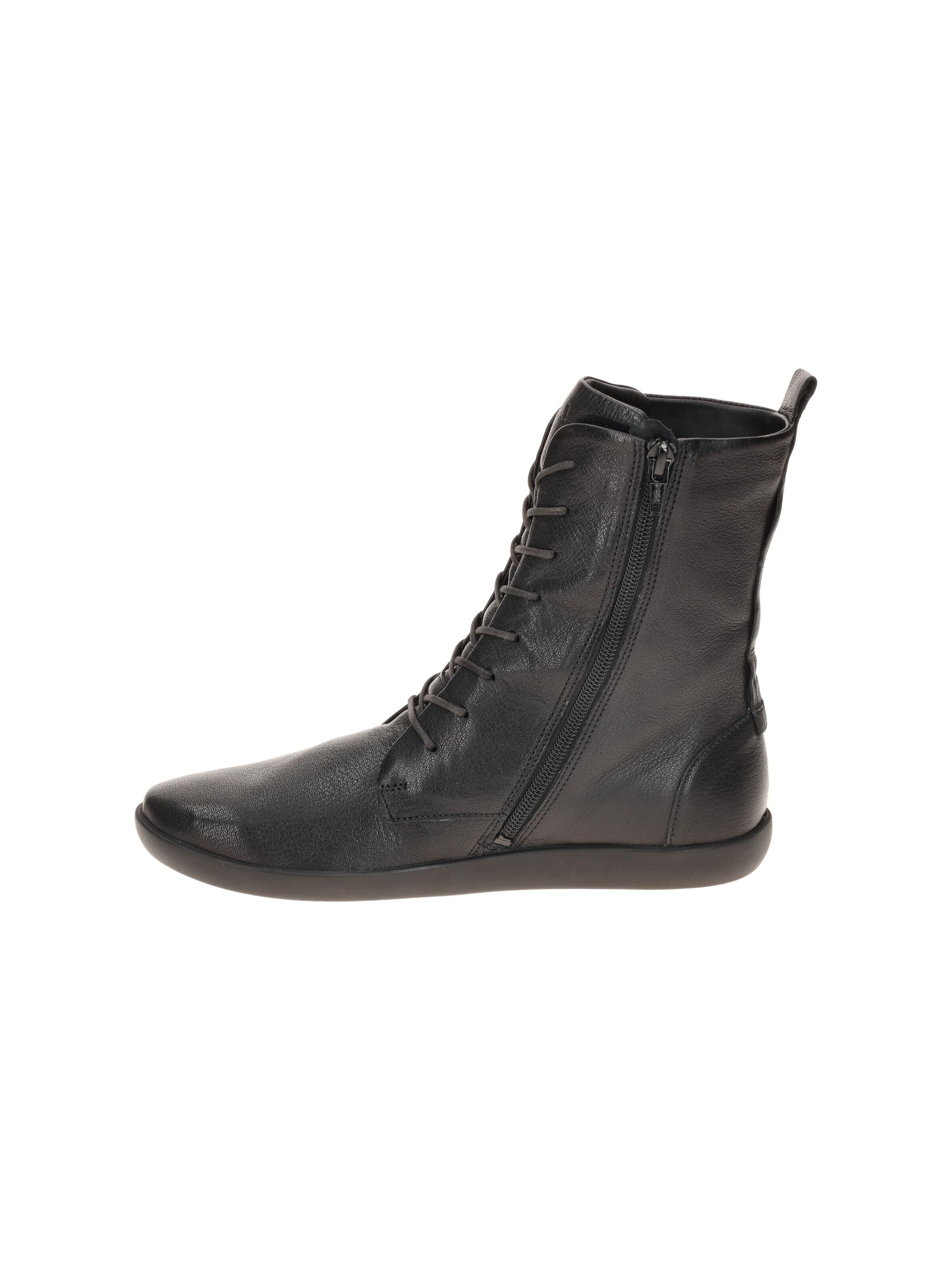 THINK! Lace-Up Ankle Boots in Black