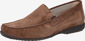 SIOUX Mocassins 'Giumelo' in Bruin: voorkant