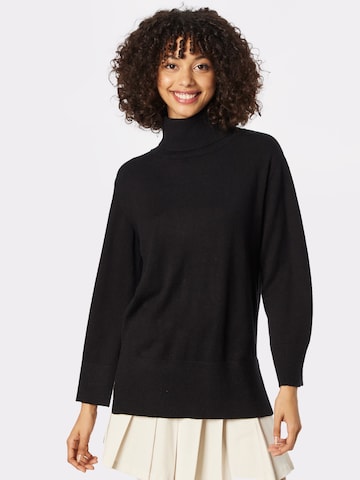 ICHI Sweater 'KAVA' in Black: front