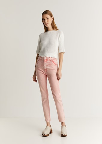 Scalpers Skinny Jeans in Pink: front
