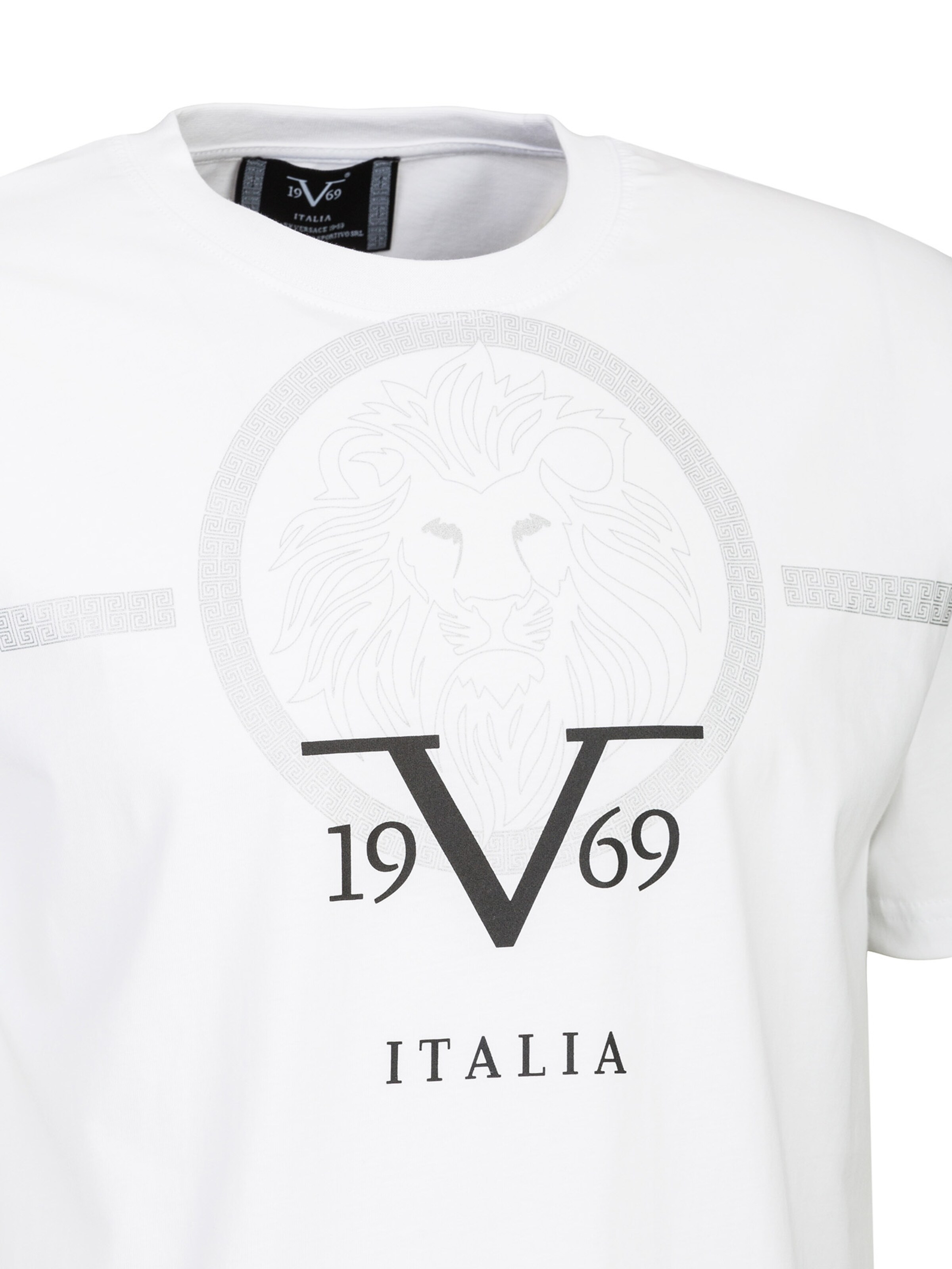 19V69 ITALIA Shirt 'Rafael' in Wit