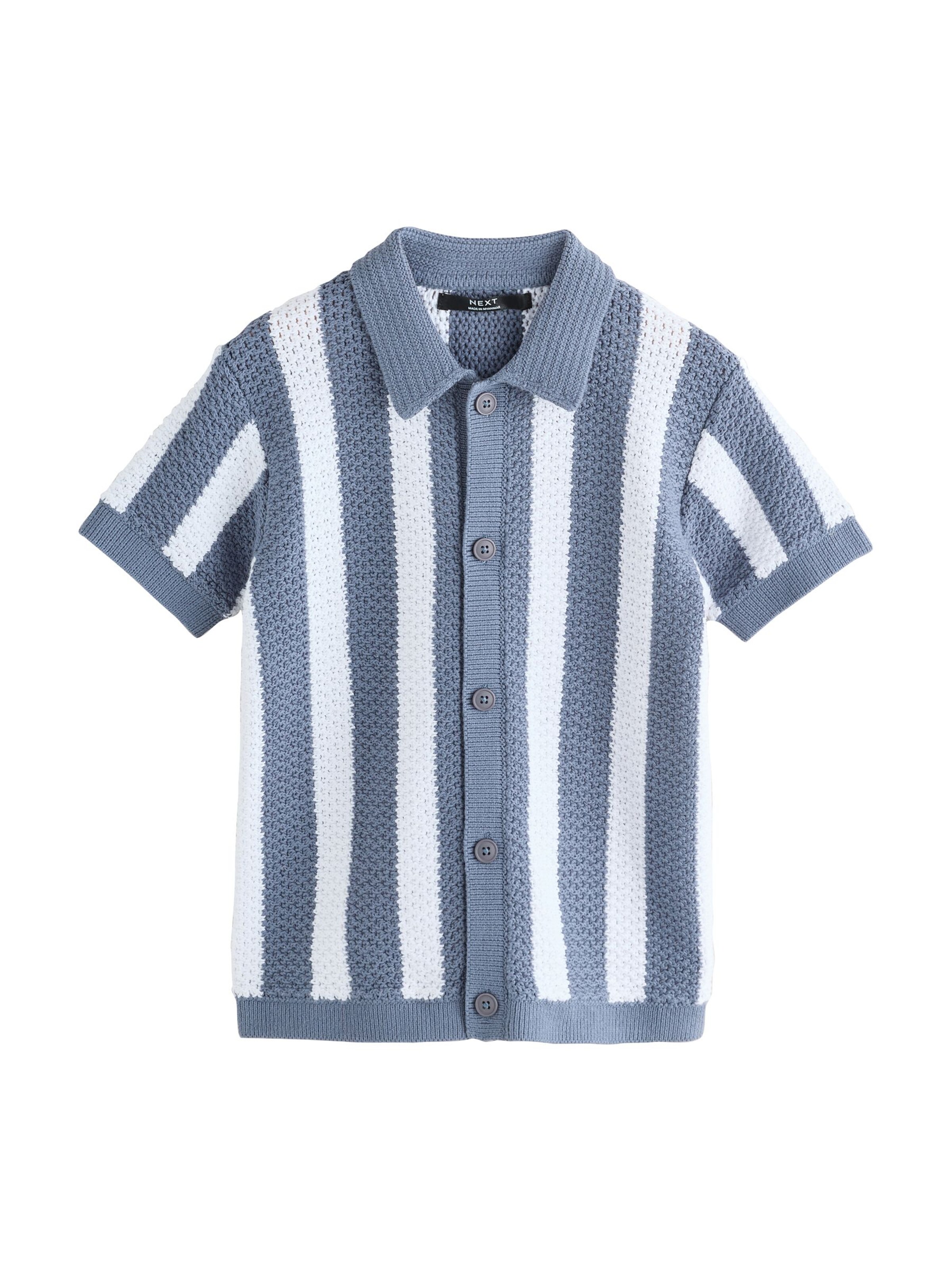 Next Pletena jopa | modra barva: sprednja stran