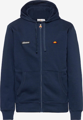 ELLESSE Sweatjacke in Blau: Vorderseite