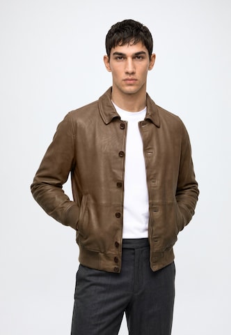 FREAKY NATION - Chaqueta de entretiempo 'Mavo' en marrón