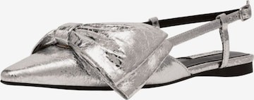 Ballerines à lanières STEVE MADDEN en argent : devant