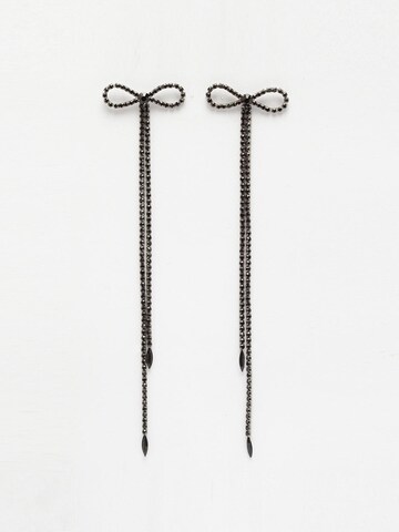 AVANT-GARDE PARIS Earrings 'Dariaette' in Black: front