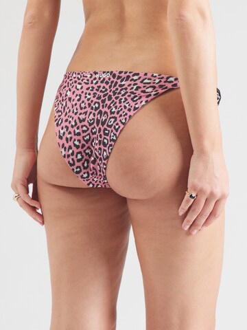 HUGO Bikinihose 'PURE_SIDE TIE' in Pink
