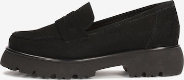 Kazar - Zapatillas en negro: frente