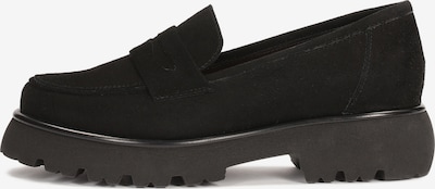 Kazar Slip-ons in Black, Item view