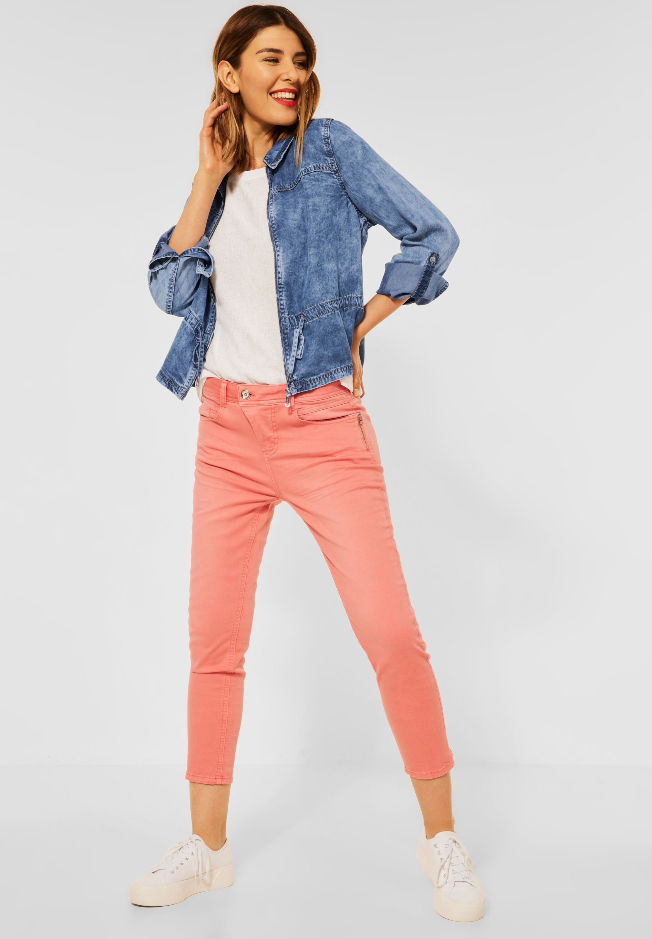 Frauen Jacken STREET ONE Jacke in Blau - SF48723 Frauen Jacken STREET ONE Jacke in Blau - SF48723
