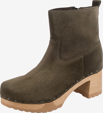 SOFTCLOX Ankle Boots 'Hazel' in Green: front