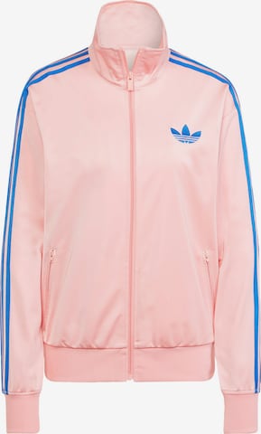 Veste de survêtement 'Adicolor Classic Firebird' ADIDAS ORIGINALS en rose : devant