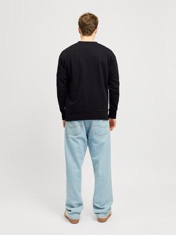 JACK & JONES Sweatshirt 'JJBeau' i sort