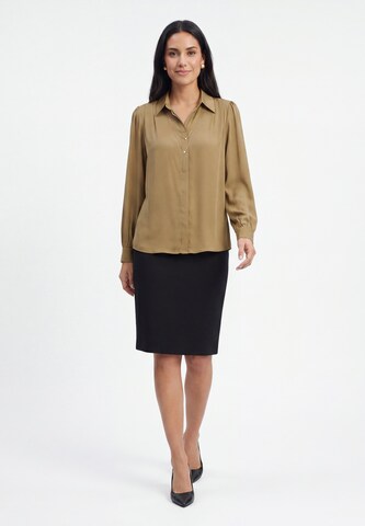 Chemisier usha BLACK LABEL en beige
