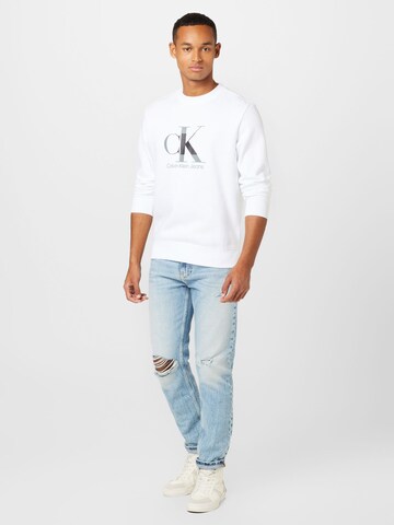 Calvin Klein Jeans Sweatshirt in White