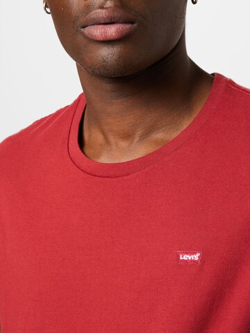 LEVI'S ® Shirt 'Original Housemark Tee' in Rot