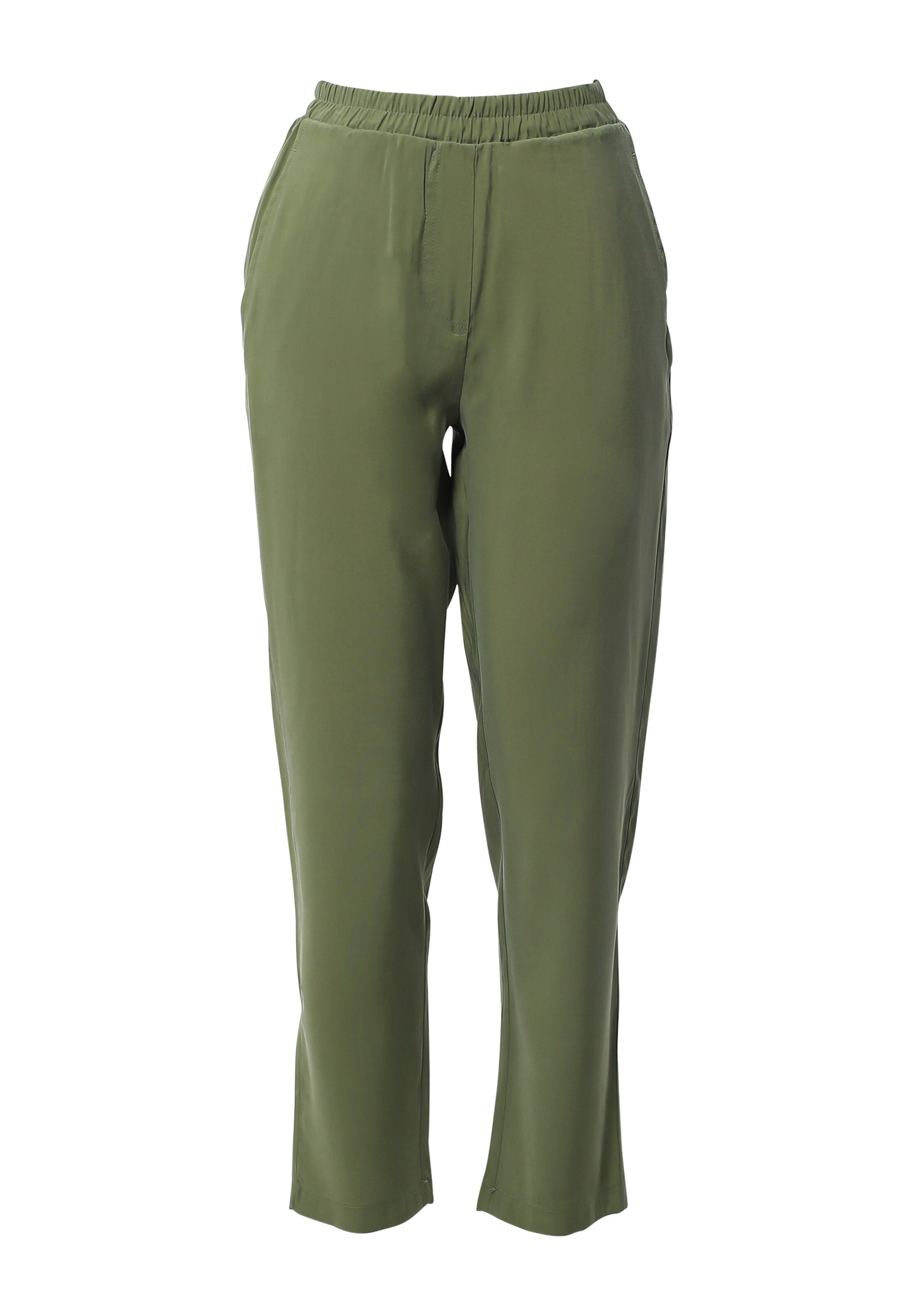 FRESHLIONS Loose fit Pants 'Elena' in Green: front