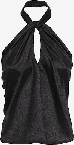 Influencer Top in Black: front