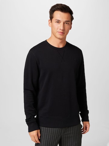 MELAWEAR - Sweatshirt 'ADIL' em preto: frente