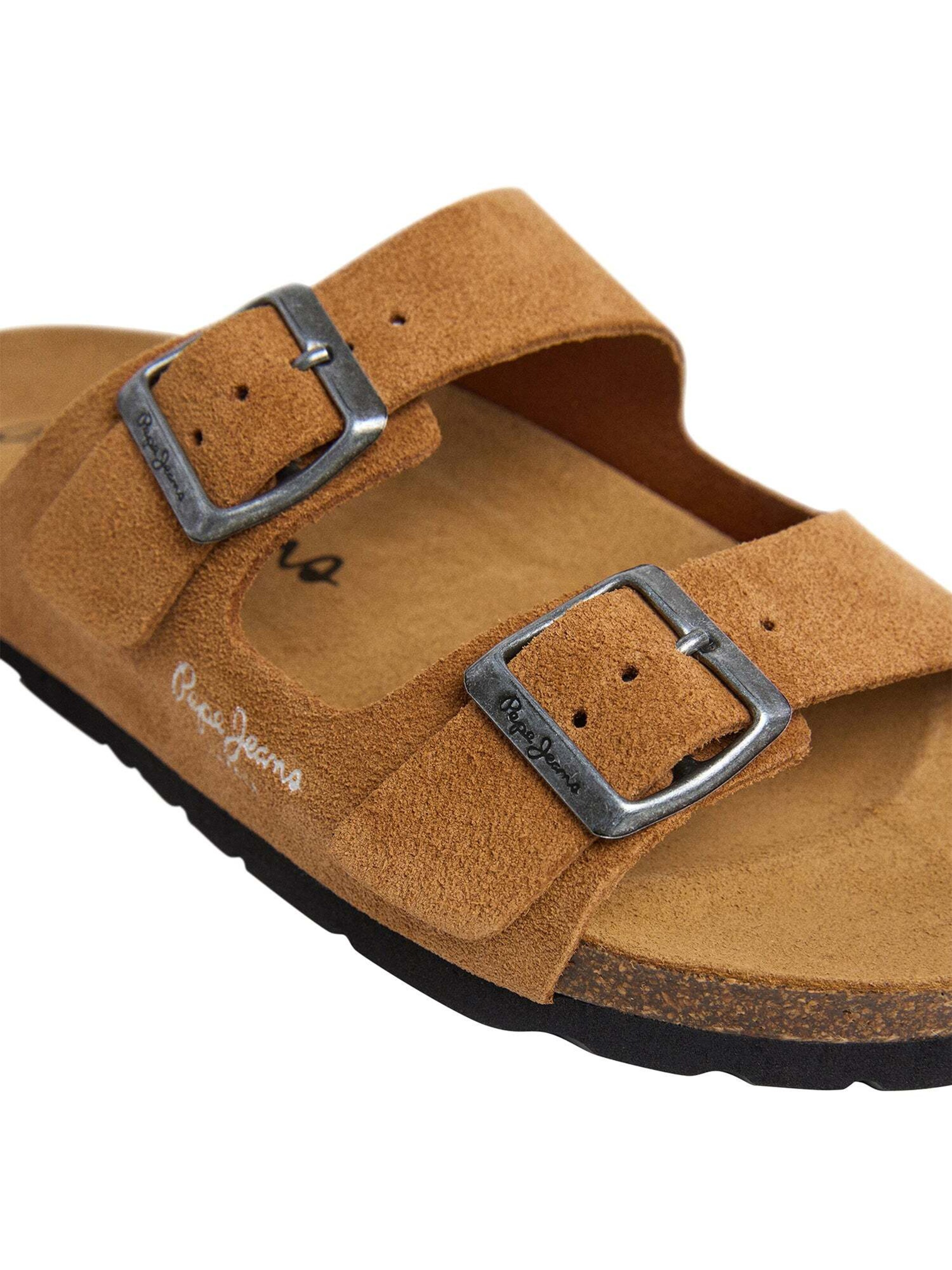 Pepe Jeans Mule 'Oban' in Brown