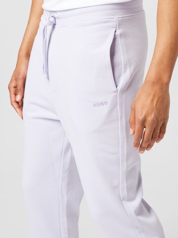 Tapered Pantaloni 'Dayote' di HUGO in lilla
