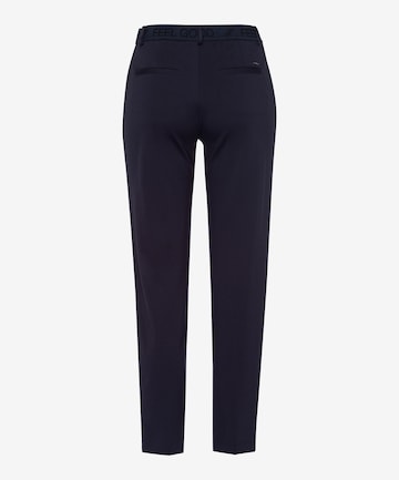 BRAX Regular Pleated Pants 'Maron' in Blue