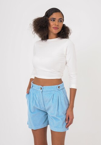 FRESHLIONS Regular Trousers 'Isabella' in Blue: front