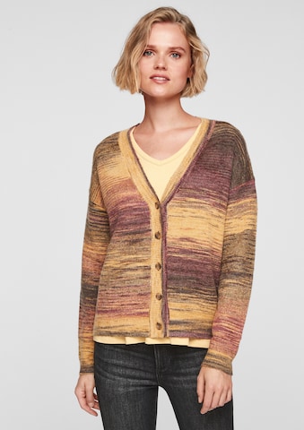 s.Oliver Knit Cardigan in Mixed colors: front