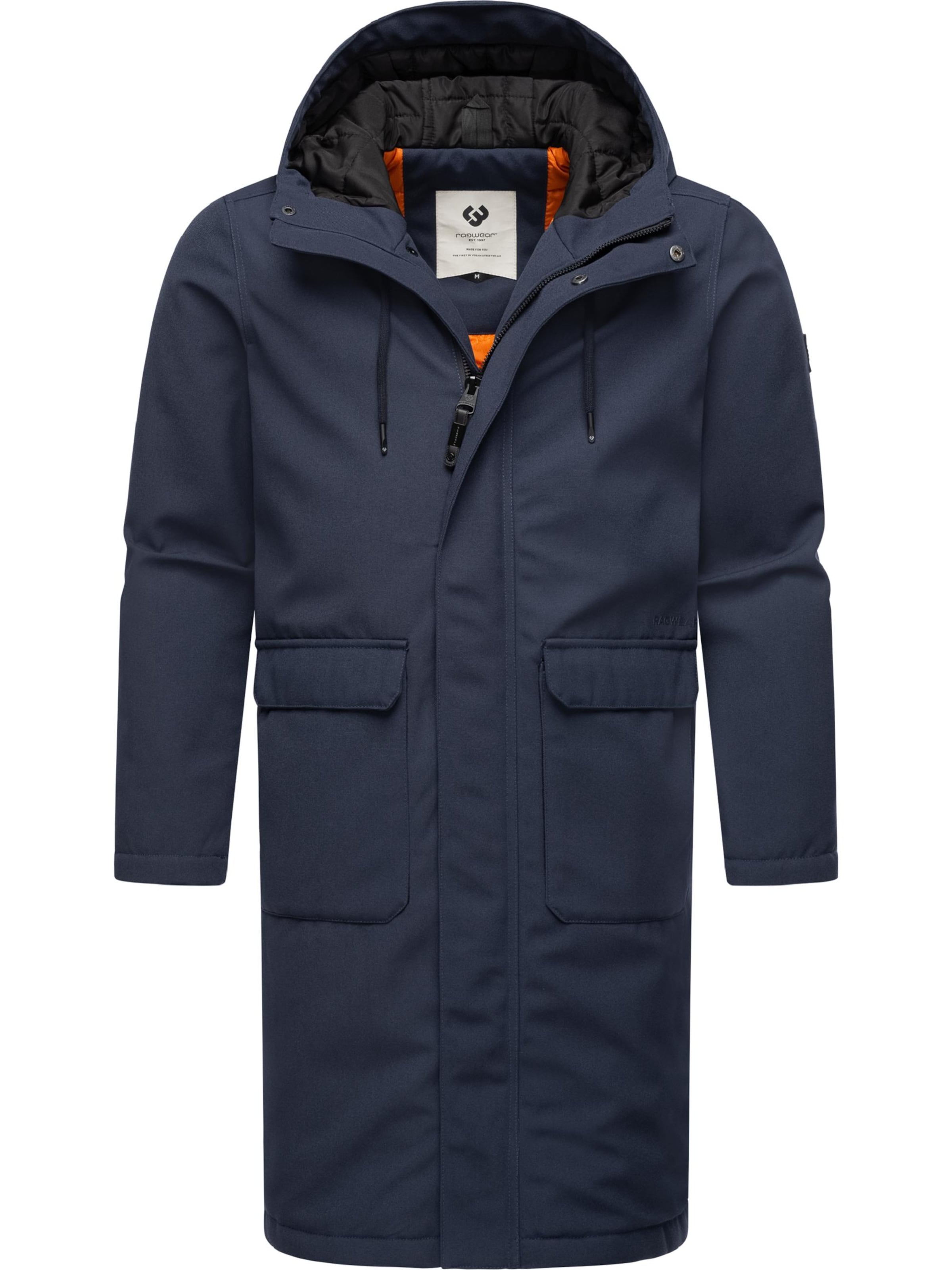 RagwearZimski kaput 'Mr Them' - plava boja: prednji dio