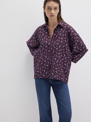 Mavi Blouse in Red