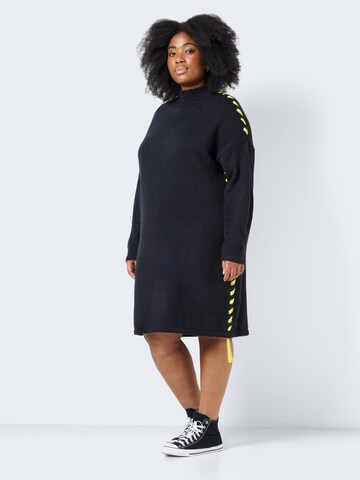 Noisy may Knitted dress 'Donna' in Black