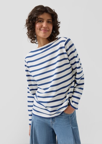 s.Oliver Shirt in Blauw: voorkant