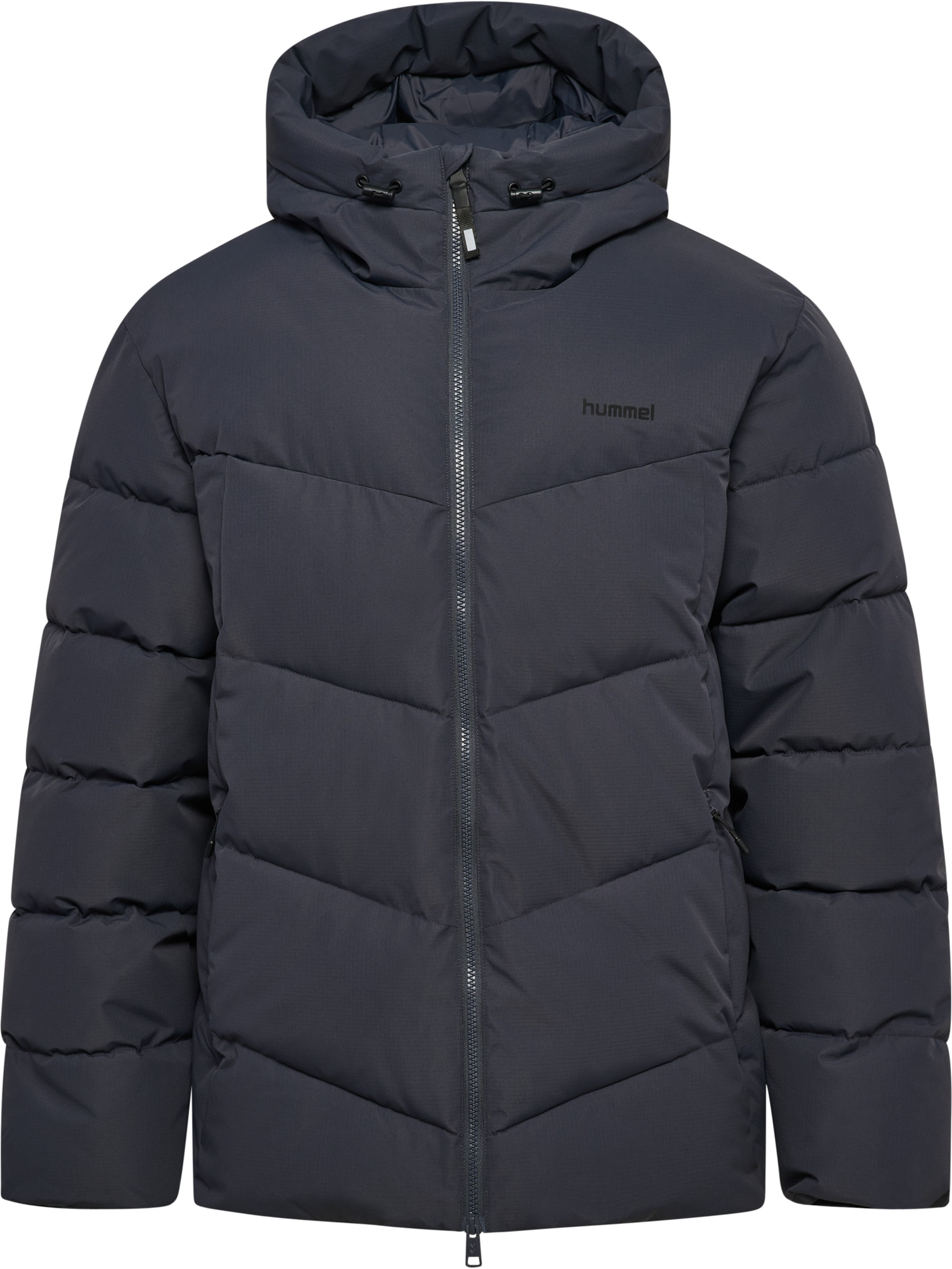 Hummel Jacke in Grau: Vorderseite