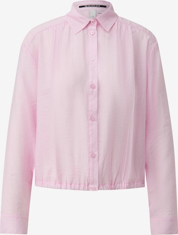 Chemisier QS en rose : devant