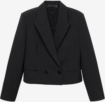 Blazer 'america' MANGO en noir : devant