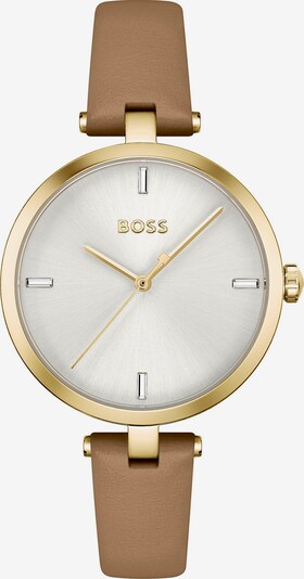 BOSS Analoog horloge in de kleur Bruin / Goud, Productweergave