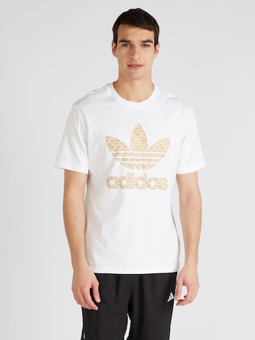 ADIDAS ORIGINALS Shirt in Black: front